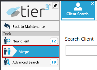 Merge client search