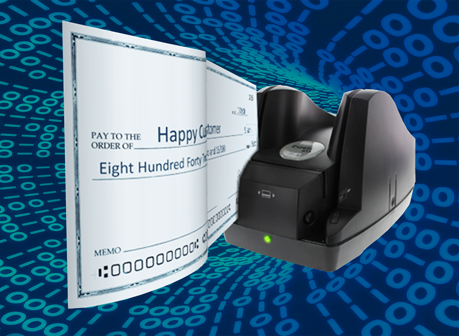 RDCPlus remote deposit capture for check cashing operations